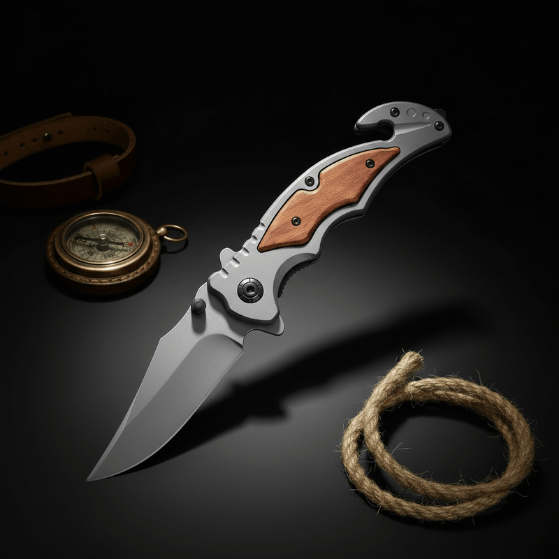 Mini Tactical Folding pocket Knife | Survival Hunting & Camping Knife - Hazli Collection 